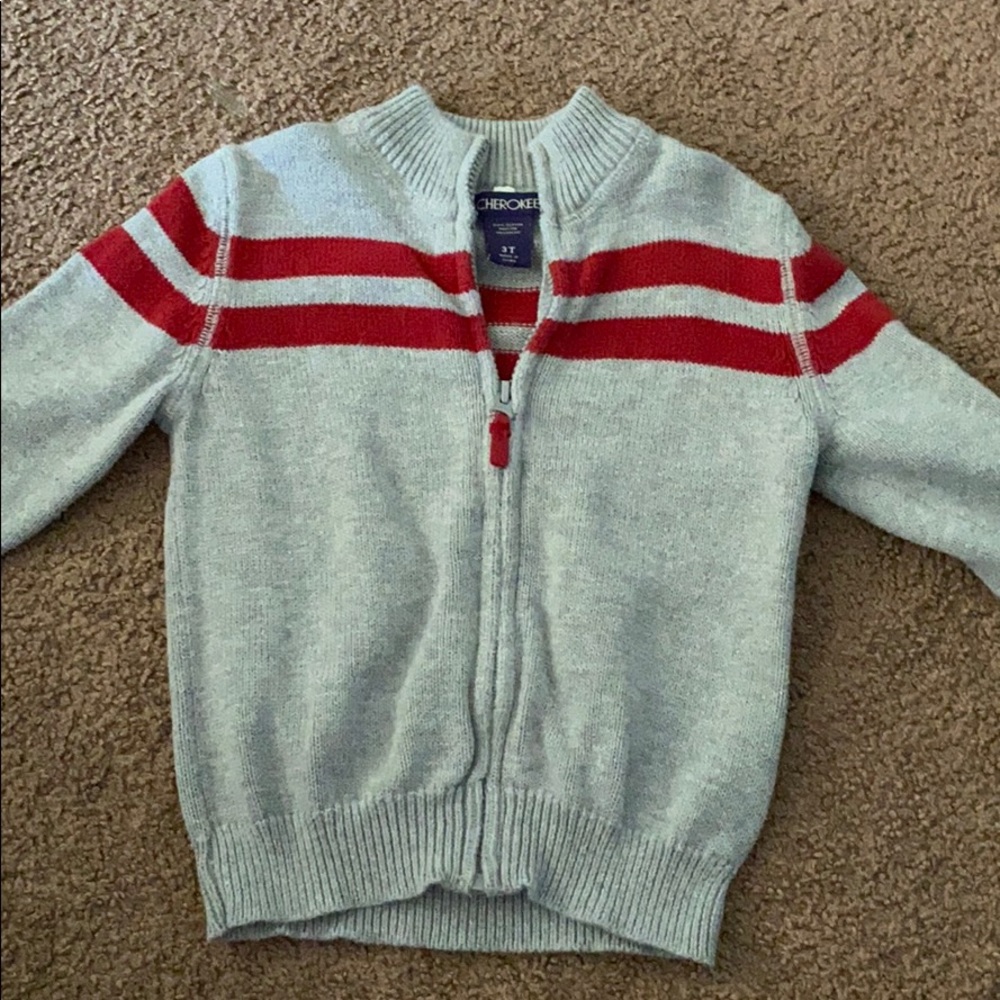Cherokee zip up sweater